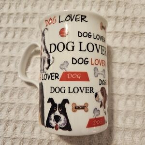 Dog Lover mug Roy Kirkham fine bone china England